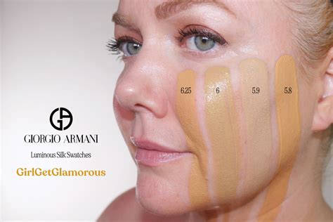 armani luminous silk foundation sample|luminous silk foundation shade chart.